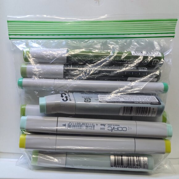 47 Copic Markers & 17 Marker Ink Refills, Gently Used/Like New/ Brand New - Picture 5 of 16
